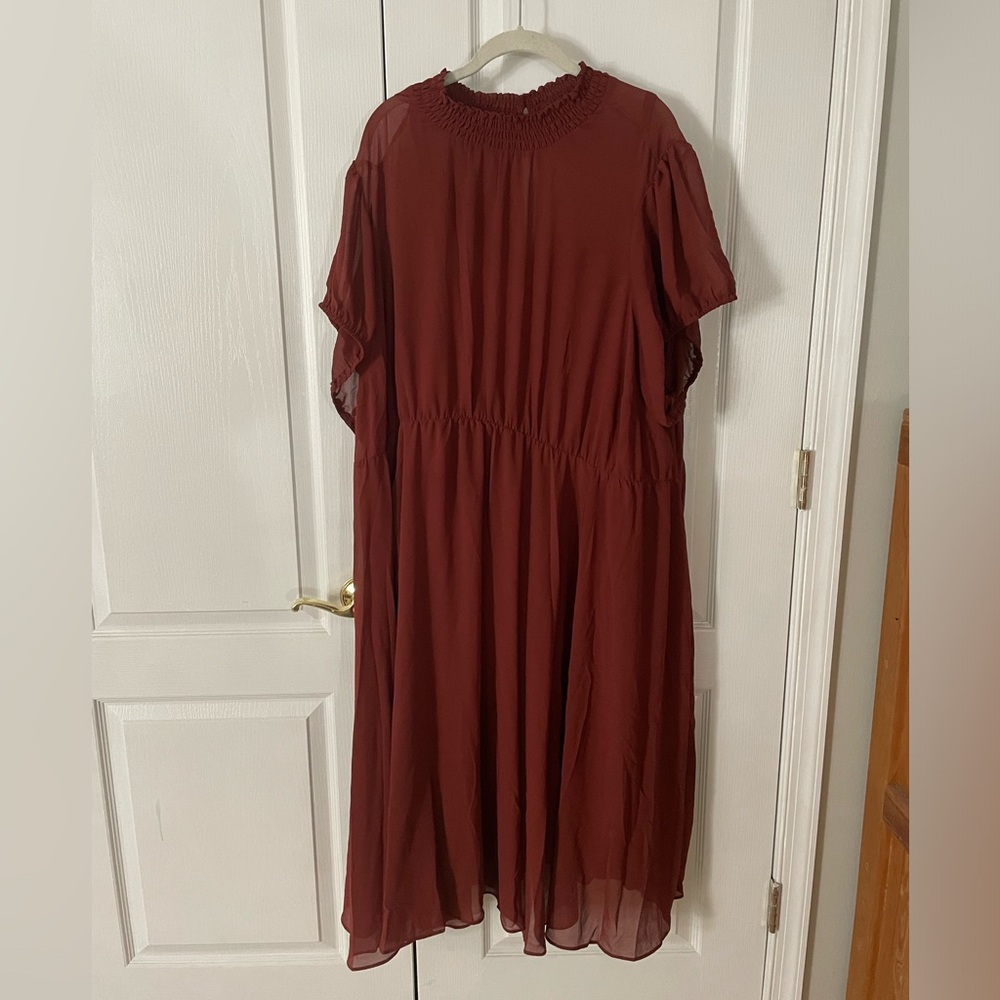 High neck cocktail dress